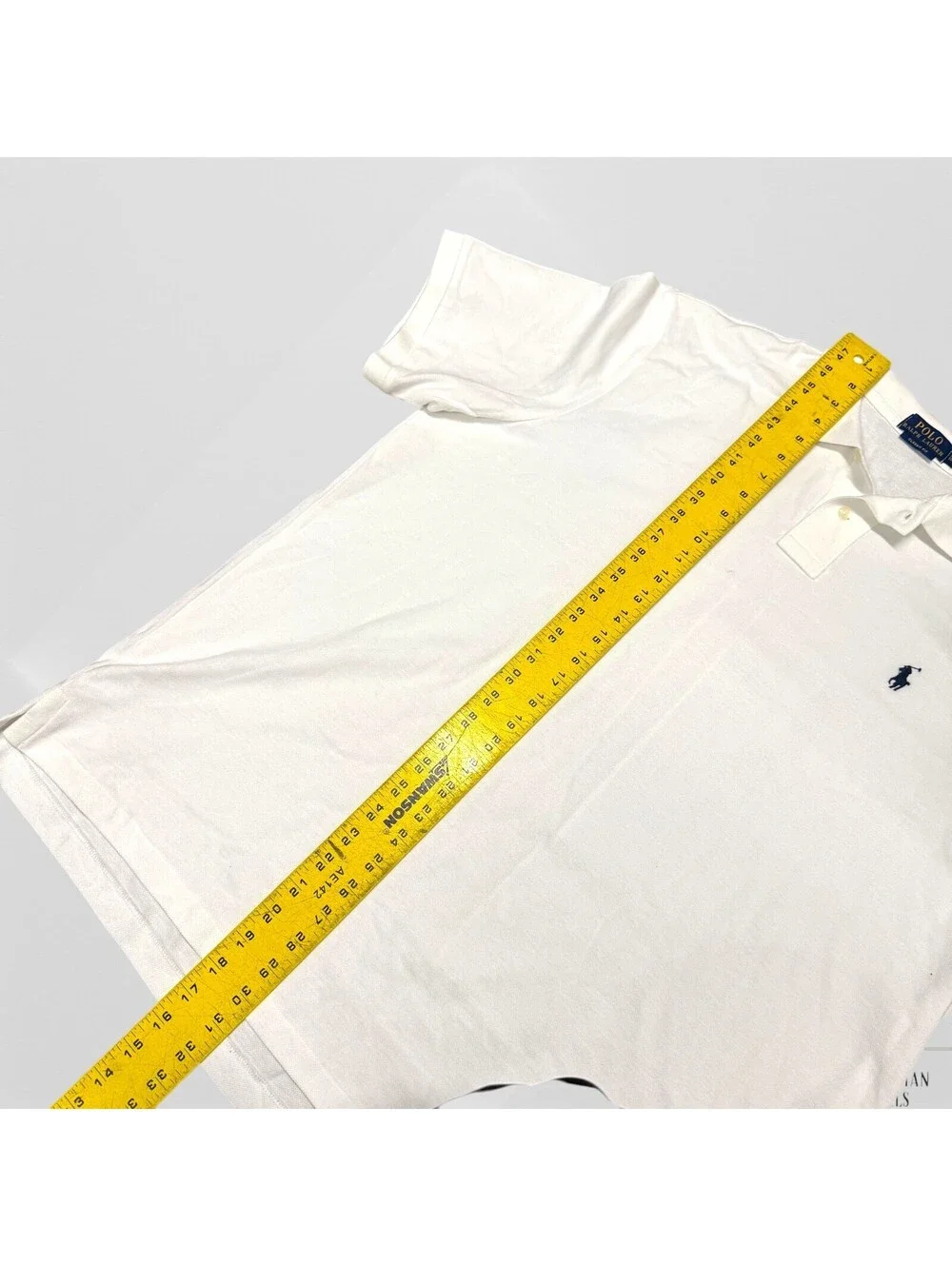 Polo Ralph Lauren Mens White Polo  Short Sleeve Classic Fit Pony Golf XL